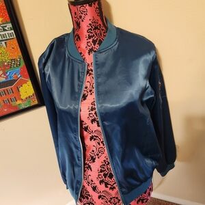 Zeagoo Shiny Bomber/Baseball Jacket Small NWT